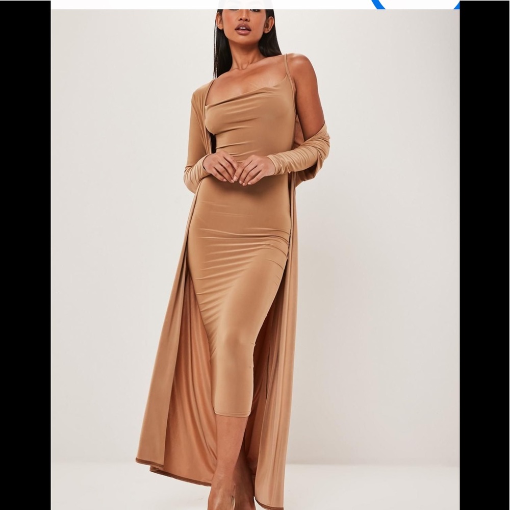 Missguided // Strappy Midi Dress